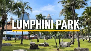 Lumphini Park - Bangkok Walking Tour [ 2022 ] The City's Most Famous Park