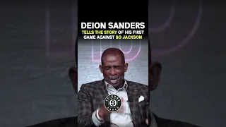 Deion Sanders Tells the Story of Being Stiff Armed by Bo Jackson