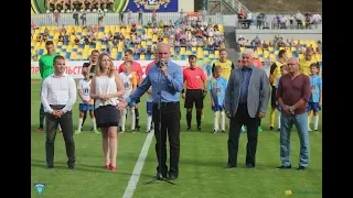 Церемония открытия обновлённого стадиона «Труд»