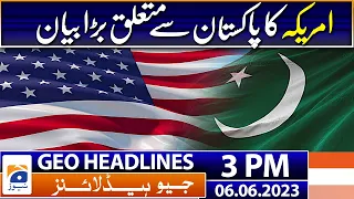 Geo Headlines 3 PM | Alert issued as tropical cyclone forms 1,500km south of Karachi | 6th June 2023