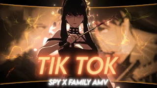 TIK TOK⏰| Yor Vs Loid | Spy x Family [AMV/EDIT]