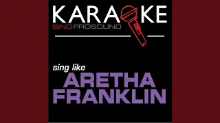 I Knew You Were Waiting (For Me) (In the Style of Aretha Franklin) (Karaoke with Background Vocal)