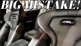 Fixing BMW’s Mistake On My M3’s Interior!