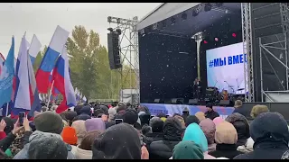 Григорий Лепс в Барнауле на митинге-концерте «МыВместе»