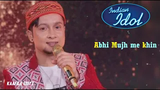 Pawandeep's Mellow Singing On "ABHI MUJH MEIN KAHIN" | Indian Idol | #indianidol12  #pawandeepRajan