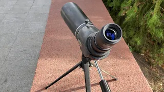 зрительная труба 12-36x50mm Tasco Spotting Scope 28TZB (1996г) 4К