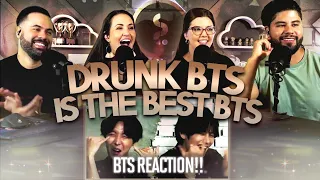 BTS "Drunk BTS Is The Best BTS" Reaction - This was hilarious!! 🤣  | Couples React