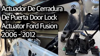 Actuador De Cerradura De Puerta Door Lock Actuator Ford Fusion 2006 - 2012