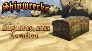 GTA V Online [Shipwreck Treasure Locations #4] for 8/29/2021