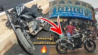 Cheapest & amazing Bike modification in Ahmedabad| Bike accessories market in Gujarat | @Sezuvlogs