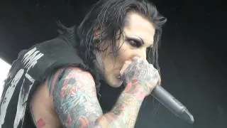 Motionless In White - If It's Dead, We'll Kill It - Live 6-24-14 Vans Warped Tour 2014