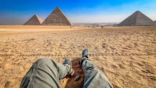 Arabs learned that I was Turkish - Egyptian pyramids