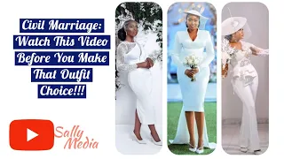 Civil Marriage: Watch This Video Before You Make That Outfit Choice