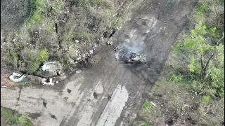Пехота ВСУ вышла на охоту на российский танк Т-80 в Харьковской области