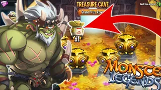 I TRIED GOING FOR THIS ANCESTRAL BUT GOT THIS INSTEAD IN TREASURE CAVE... | Monster Legends