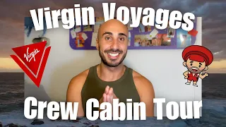 Virgin Voyages Crew Cabin Tour