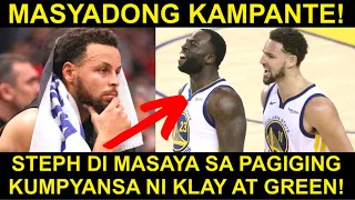 Steph Hindi MASAYA sa PAGKAMPANTE ni Green at Klay! Wag MAYABANG Patunayan bago Salita