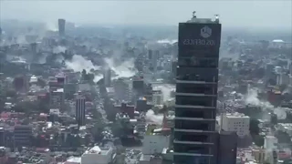 Building Collapse - Mexico City - 7.1 Magnitude Earthquake