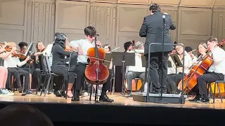 Cello Dude. Concerto in C minor J. C. Bach First Movement