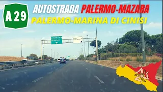 Autostrada A29 Palermo-Mazara del Vallo, da Palermo a Marina di Cinisi+A29 racc/A29 racc bis