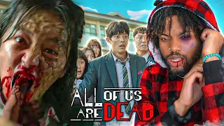 How NOT To Survive A Zombie Apocalypse... *ALL OF US ARE DEAD* (지금 우리 학교는) Reaction (Ep 1-2)