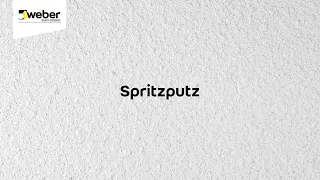 Spritzputz - Serie "Putzstrukturen"