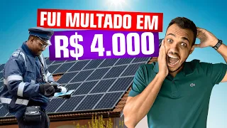 Multa no OFFGRID | A concessionária pode me MULTAR por instalar ENERGIA SOLAR?