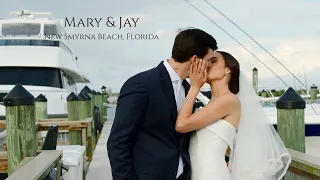 Mary & Jay's Classic Wedding: New Smyrna Beach Yacht Club (Florida)
