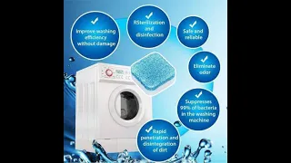 NEW TRICK Washing Machine Cleaner Effervescent Tablet