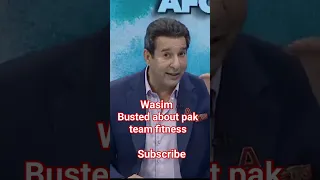 Wasim Akram busted @fitness #pak#india #worldcup #pakmediacrying #match #cricket  @hindustantothepoint