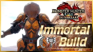 MHRise Sunbreak - THE TRUE IMMORTAL BUILD Makes Monster Hunter TOO EASY! モンハンライズ