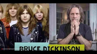 Who aged better? Bruce Dickinson ? Then and now