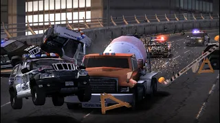 Epic Chase Cement Truck in Challenge Series #50