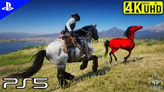 O CAVALO ALAZÃO VERMELHO (PS5) 4K60fps Red Dead Redemption 2 Gameplay | 01