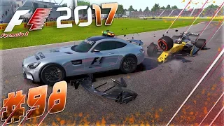 F1 2017 КАРЬЕРА #98 - СХОД НА ФИНИШНОЙ ЧЕРТЕ