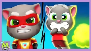 Говорящий Том Погоня Героев vs Talking Tom Farts.Бегающий и Прыгающий Том.Кто Круче?