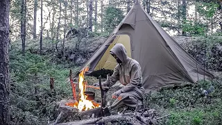 2DAYS WILD CAMPING in SCANDINAVIA • FISHING • CATCH AND COOK