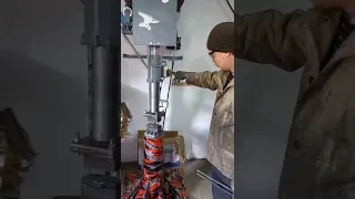 Самодельный кузнечный молот. Колесник. Power hammer machine