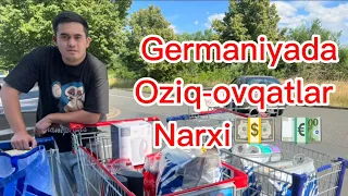 Germaniyada oziq-ovqatlar narxi💶💵