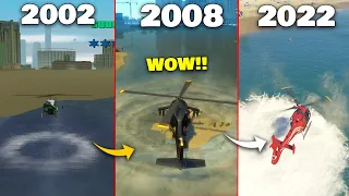 Evolution Of helicopter Logic Part 5 in GTA Games ( 2002 - 2022 ) |