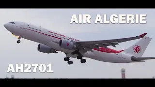 Airbus A330 AIR ALGERIE Takeoff | Montreal to Algiers Flight AH2701 |  Montreal Plane Spotting