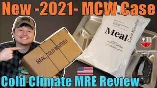 FRESH 2021 MCW Review | Meal Cold Weather MRE TASTE TEST | Mexican Rice & Chicken Meal Ready to Eat