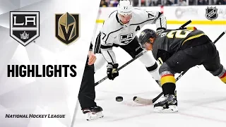 Вегас - Лос-Анджелес / NHL Highlights | Kings @ Golden Knights 1/9/20