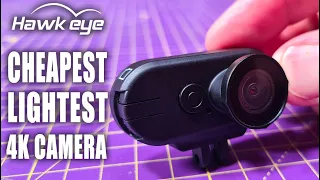 Hawkeye Firefly Thumb 4K - cheapest, lightest 4K camera. Review, setup tutorial and drone footage