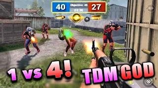 40 KILLS IN TDM MATCH | TDM GOD | 1 VS 4 NEW WORLD RECORD IN DEATHMATCH! | PUBG MOBILE RAONE GAMING