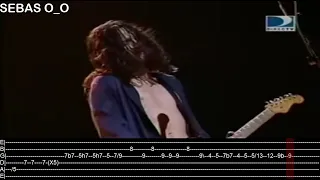 RHCP - Easily solos live Credicard Hall, Brazil 1999- John Frusciante - TAB