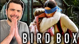 Reacting to BIRD BOX! Bird Box Movie Reaction First Time Watching!