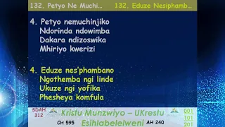 Theme song||Hymn 132 Petyo Nemuchinjiko||Sabbath 25 July 2020