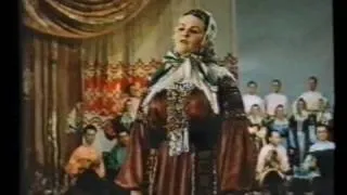 Russian folk song & dance. ВОРОНЕЖСКИЙ ХОР. Мордасова.  1953