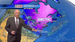 Video: Mild, cloudy before cold air returns